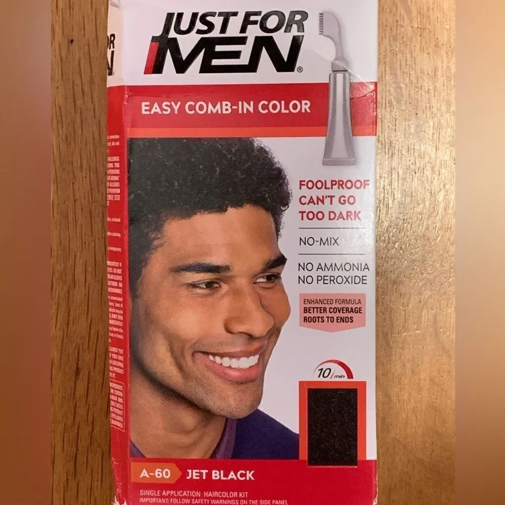 Just For Men hair color light dark medium brown black